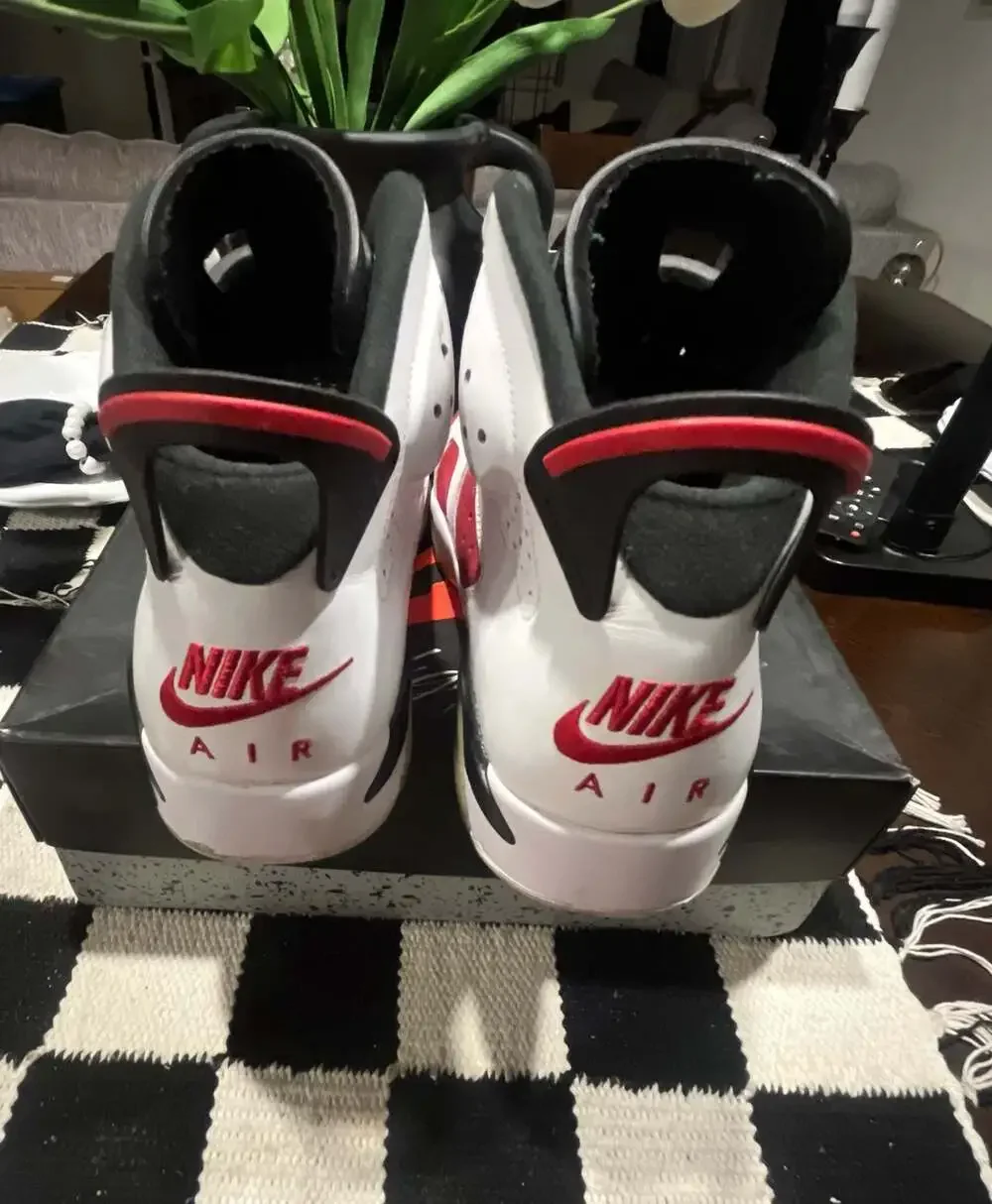 Authentic Air Jordan 6 VI Retro Carmine Countdown Pack 2008 size 10